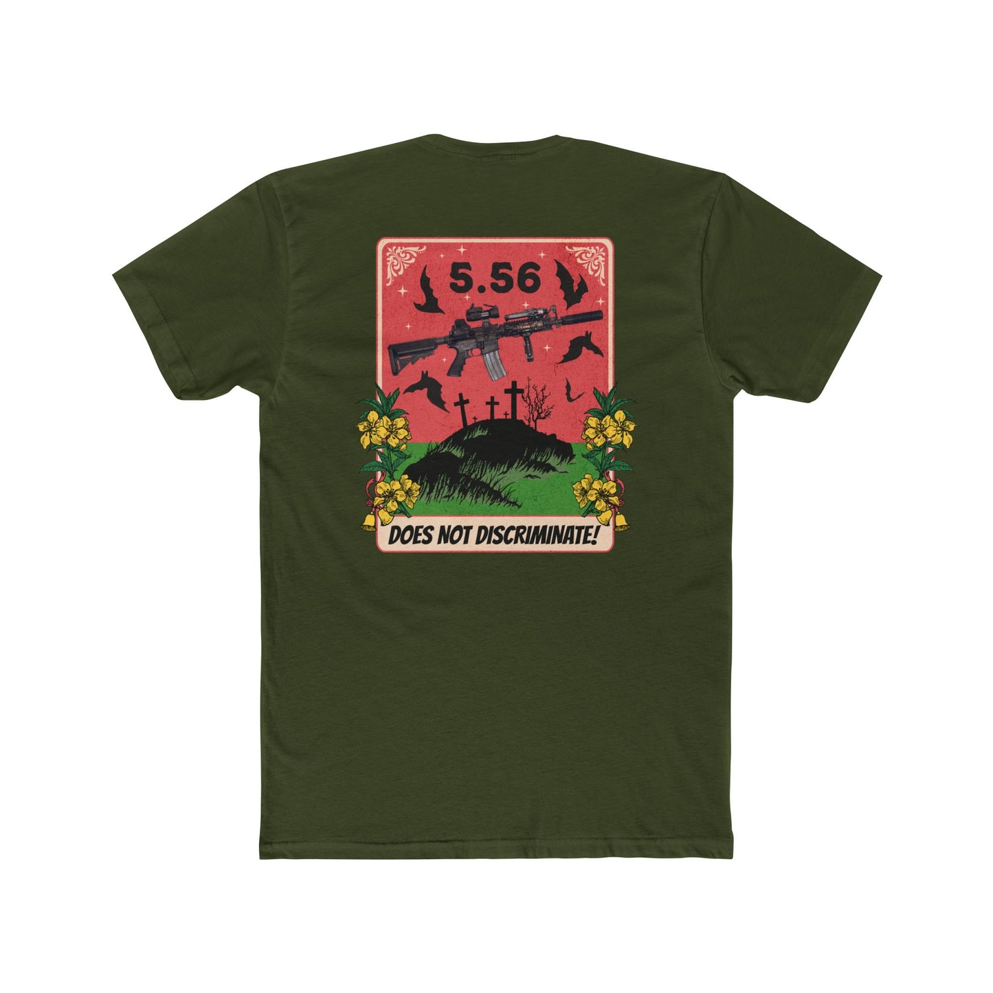 5.56 Does Not Discriminate Graphic Tee
